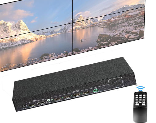 4K 30Hz 2x2 LCD Video Wall Controller Multi Monitor پردازنده جفت گیری