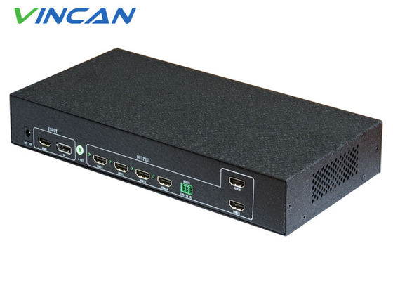 کنترل کننده دیواری ویدئویی 6 کانال 2x3 3x2 با کنترل RS232 برای 6 TV Splicing