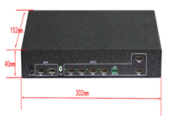 1x6 کنترل کننده دیواری ویدئویی HDMI Splitter