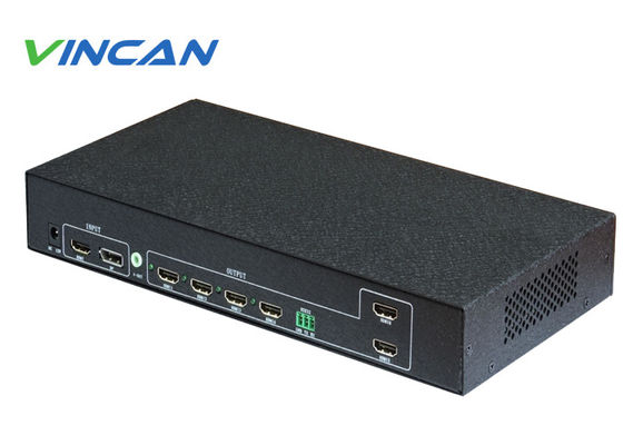 کنترل کننده دیوار ویدئویی 1x6 - پردازنده صفحه نمایش LCD 6 خروجی برای دیوار چند صفحه نمایش