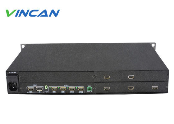 4K 1 در 9 کنترل کننده دیواری ویدئویی HDMI برای تنظیم صفحه نمایش LCD 3x3