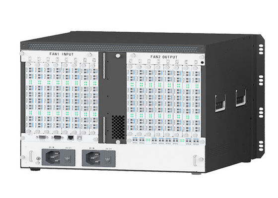 7 U 136 پورت های فیبر Kvm فرستنده و گیرنده گره Kvm فیبر ماتریس