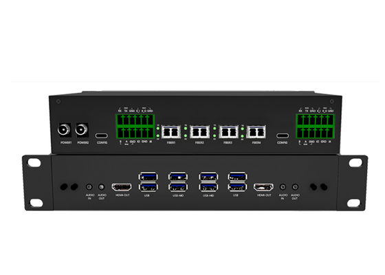 FMK سیستم مدیریت همکاری عامل غیر IP فیبر نوری Kvm Fiber Optic Extender