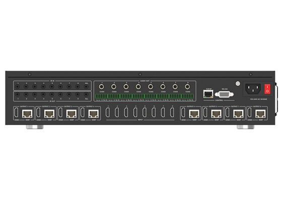 VINCAN 8x8 HDBaseT HDMI Matrix Switcher با 4K604:4۴ ویدئو و PoC برای نصب حرفه ای AV