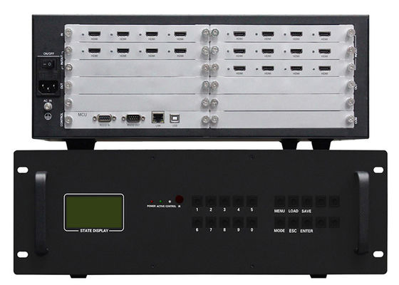 HDMI 1920*1200 60HZ پردازشگر دیوار تصویری 8 کانال در 12 کانال خروجی