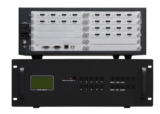 4k 1080P 4x4 HDMI کنترل دیوار تصویری قدرت تطبیقی ​​خودکار
