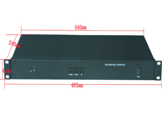 رابط چند مانیتور HDMI کنترلر دیواری ویدئویی چند زاویه ای HD15