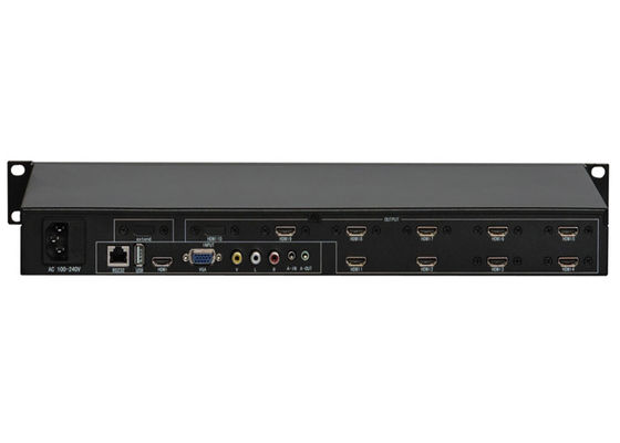 کیت کنترل کننده جداکننده دیوار تصویری LCD IR 3X3 با کنترل کلید کیس از راه دور RS232