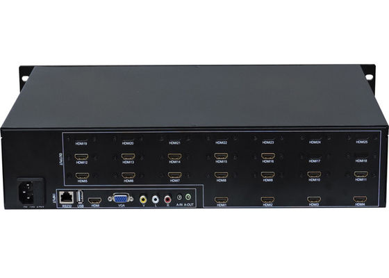 نمایشگر LCD 3D Video Wall Controller 4x4 1 in 16 خروجی HDMI