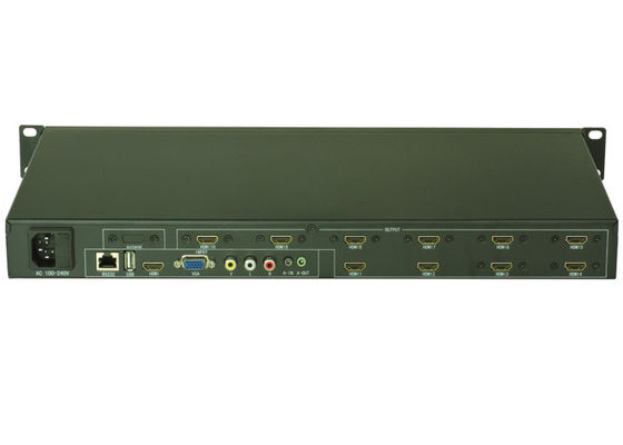کنترلر 5x2 LCD ویدئو دیواری USB HDMI VGA Video AV پردازنده تلویزیون