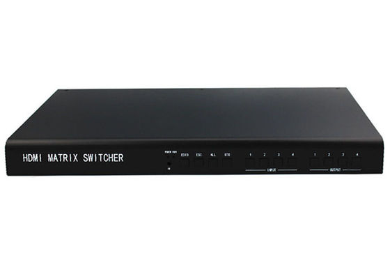 4 در 4 خروجی ماتریس LCD کنترل دیوار ویدئویی پروتکل HDMI1.3 HDPC1.3