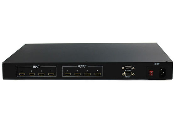 4 در 4 خروجی ماتریس LCD کنترل دیوار ویدئویی پروتکل HDMI1.3 HDPC1.3