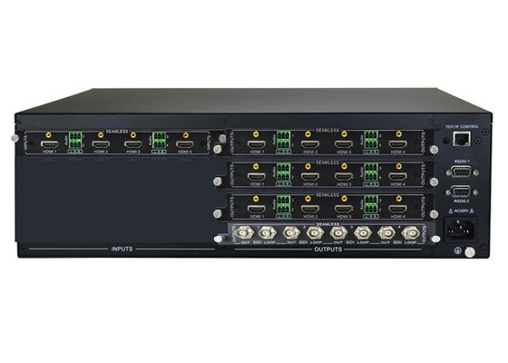 سوئیچر ماتریکس ویدیویی ماژولار 4K UHD با 4 ورودی Hdmi خروجی SDI