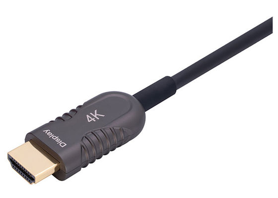 کابل فیبر نوری HDMI حداکثر 100 متر طول سفارشی از نوع A تا نوع A
