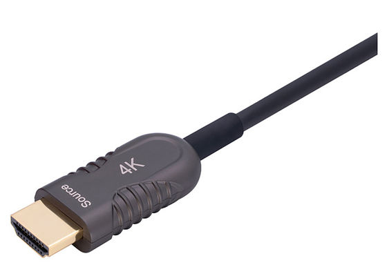 کابل فیبر نوری HDMI حداکثر 100 متر طول سفارشی از نوع A تا نوع A