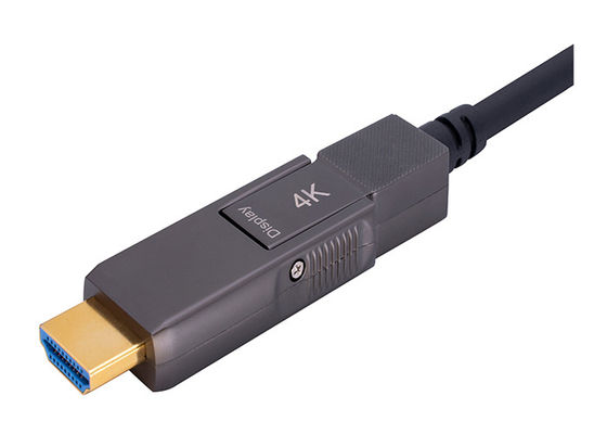 زره پوش HDMI 2.0 کابل نوری 200CU ساخت فولاد ضد زنگ