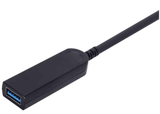 کابل فیبر نوری AM به AF ​​4K 60 هرتز USB 3.0 حداکثر طول 100 متر