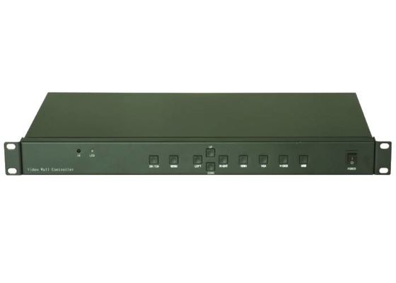 1 In 6 Out 2x3 3x2 RS232 Video Wall Processor 3.5 Audio Interface