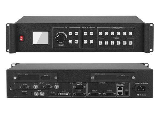 RS232 RJ45 پردازشگر ویدیویی با کیفیت بالا با سه اتصال تصویر