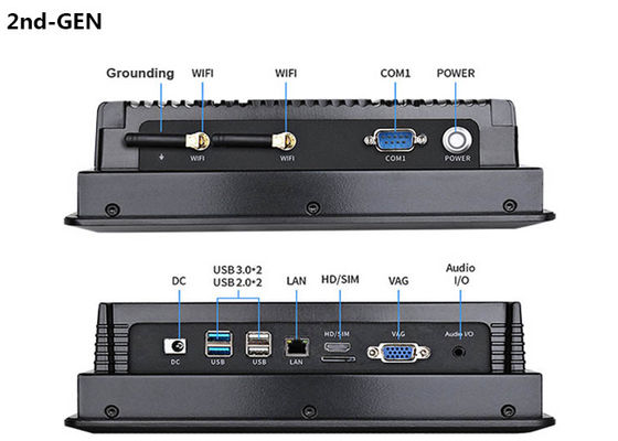 صفحه نمایش لمسی صنعتی 8 اینچی PC CE RoHS تایید شده است