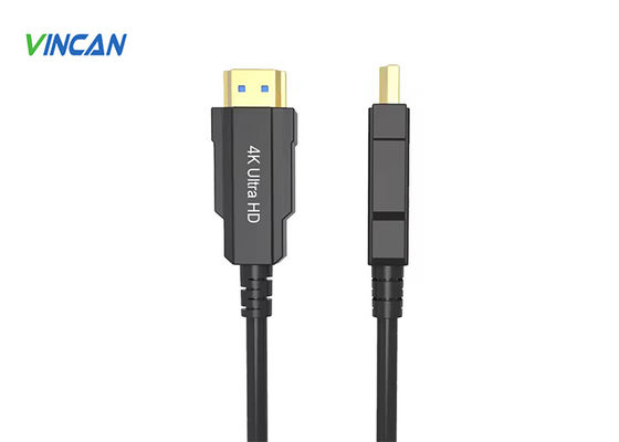 کابل فیبر نوری Ultra-Long-Distance HDMI - 100m پشتیبانی HDR 8K