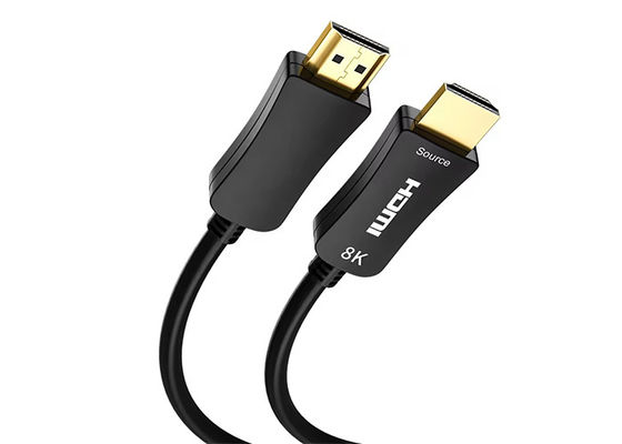کابل فیبر نوری Ultra-High-Speed HDMI 4K/8K پشتیبانی از ویدیو، 3D، HDR