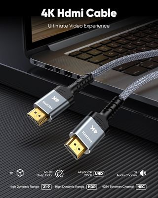 کابل فیبر نوری 4K 60Hz HDMI - انتقال HDMI در مسافت های طولانی