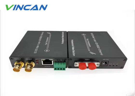 12G SDI Uncompressed 4K Video Fiber Extender -- انتقال نوری UHD در زمان واقعی