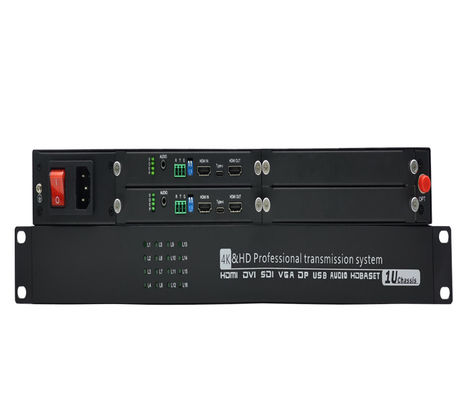 10km 4K 60Hz HDMI Extender Over Fiber Optical بدون از دست دادن بدون تاخیر