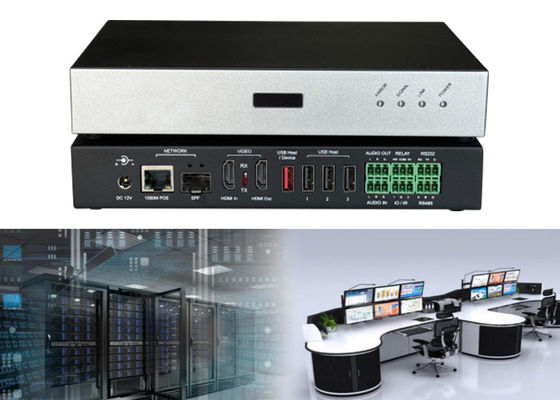 دکوردر KVM چند صفحه ای HD همه در یک دستگاه IP-Based KVM Switch