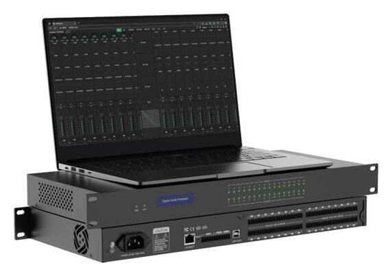 پردازنده صوتی شبکه DSP + پردازنده DSP کنترل وب + پردازنده صوتی حرفه‌ای DSP | مدیریت چند دستگاه