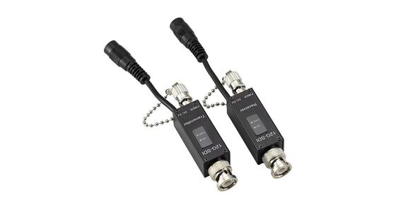 موسّع ألياف بصرية 12G-SDI بمسافة إرسال 10 كم ومعدل بيانات 11.88 جيجابت في الثانية وغلاف معدني مدمج