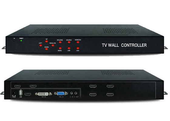 کنترلر 1 در 6 خروجی HDMI ویدئو دیوار 2x3 2x2 ضرب ماتریس