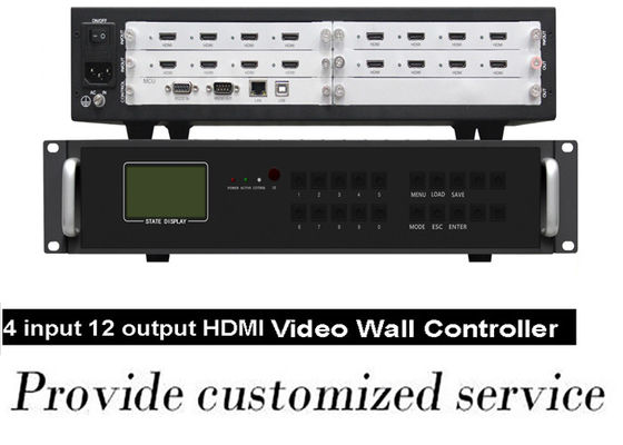 کنترلر دیواری 3x2 2x4 2x3 HDMI با CE RoHs FCC عبور