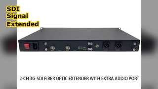 SDI Fiber Extender صوتی قابل اعتماد از راه دور